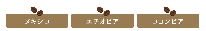 メキシコ/エチオピア/コロンビア